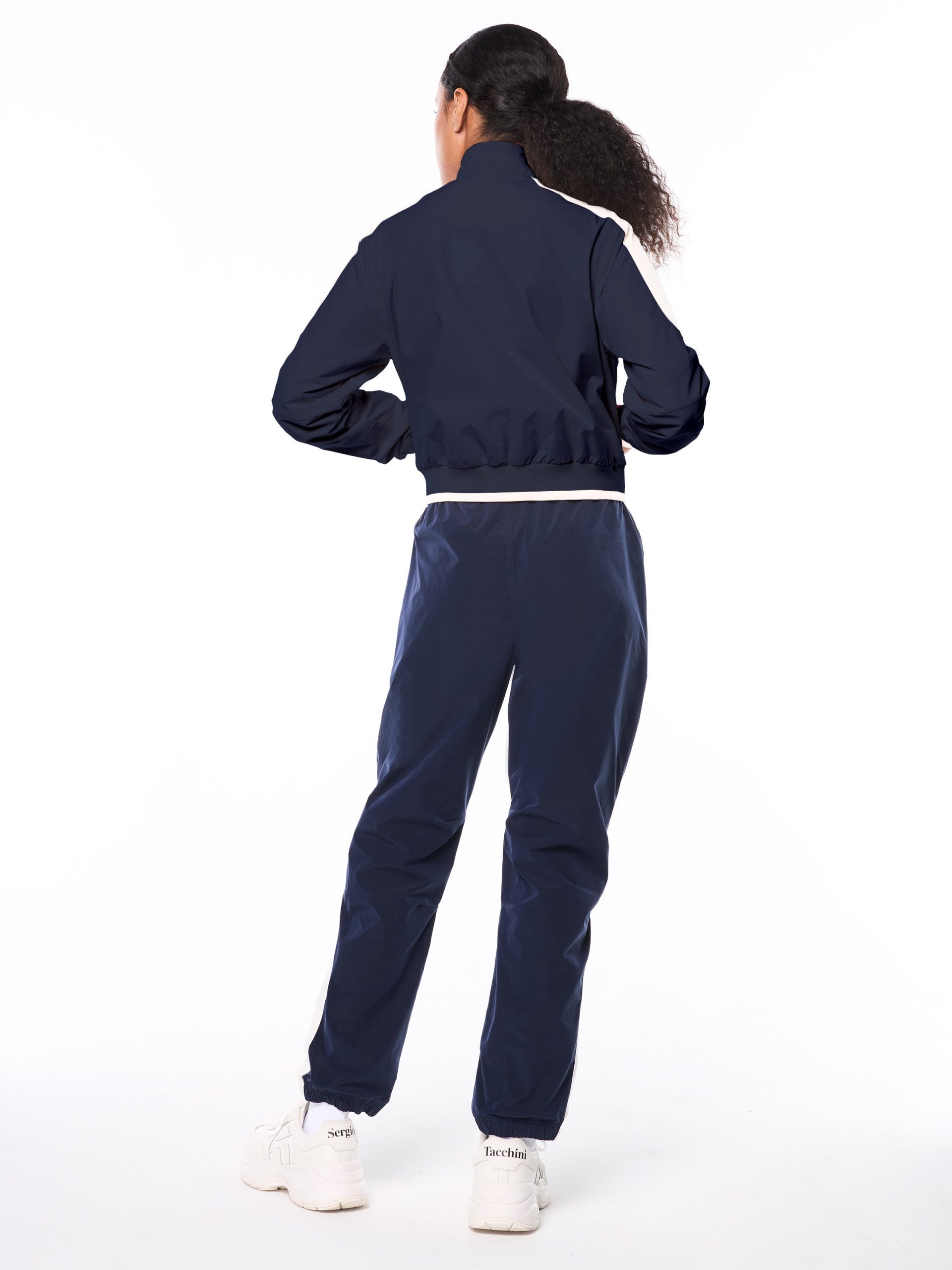 Nella Track Jacket- Maritime Blue - Image 4