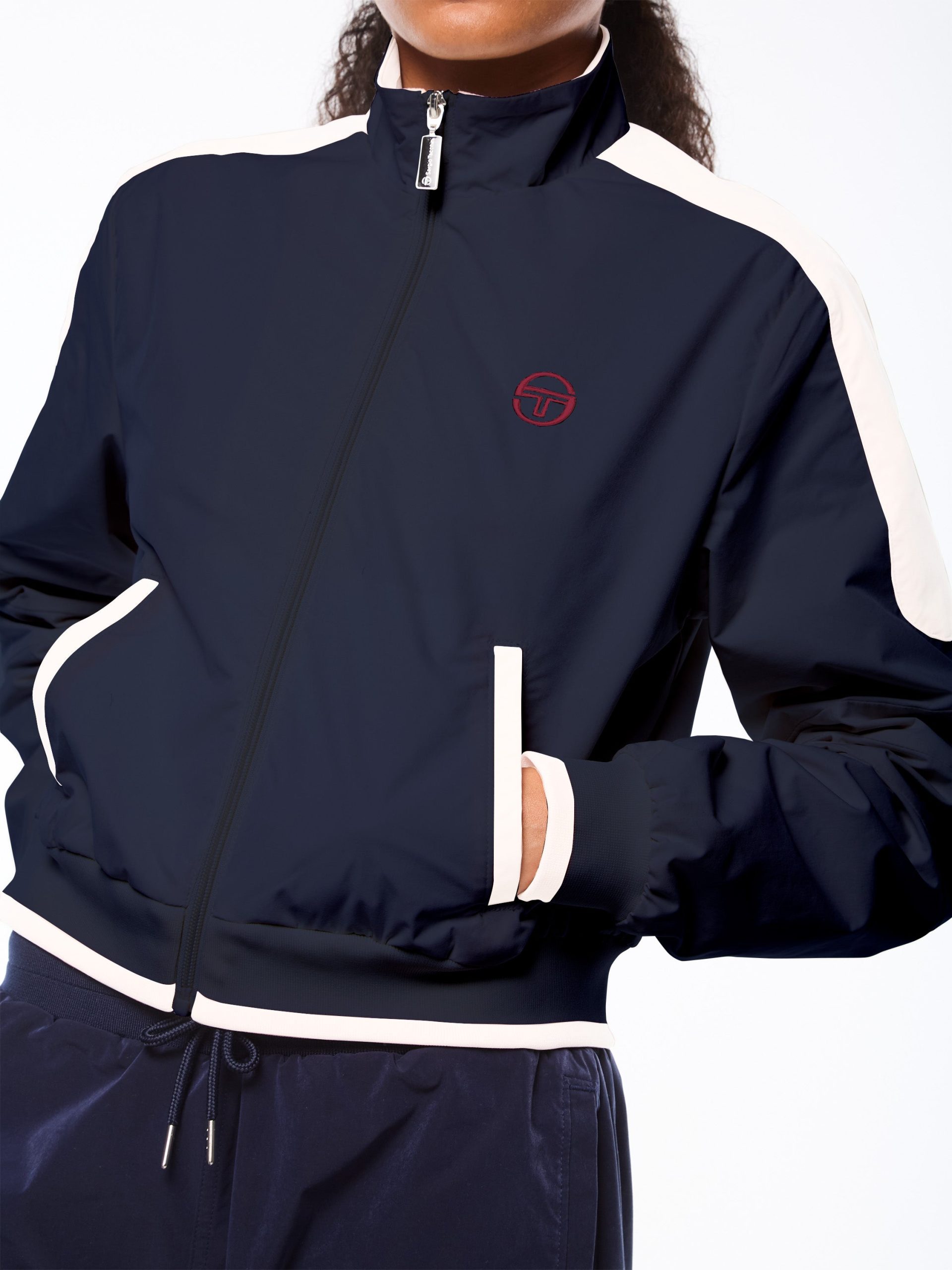 Nella Track Jacket- Maritime Blue - Image 6