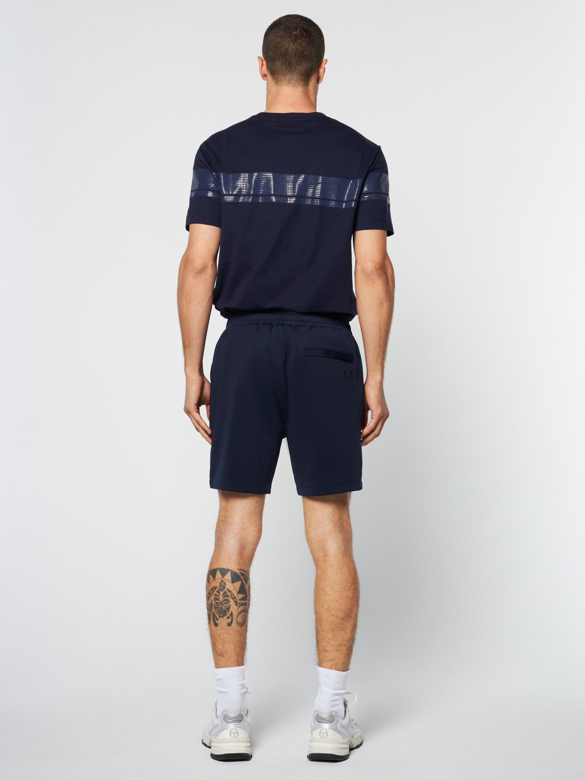 Perforata Short- Maritime Blue - Image 4