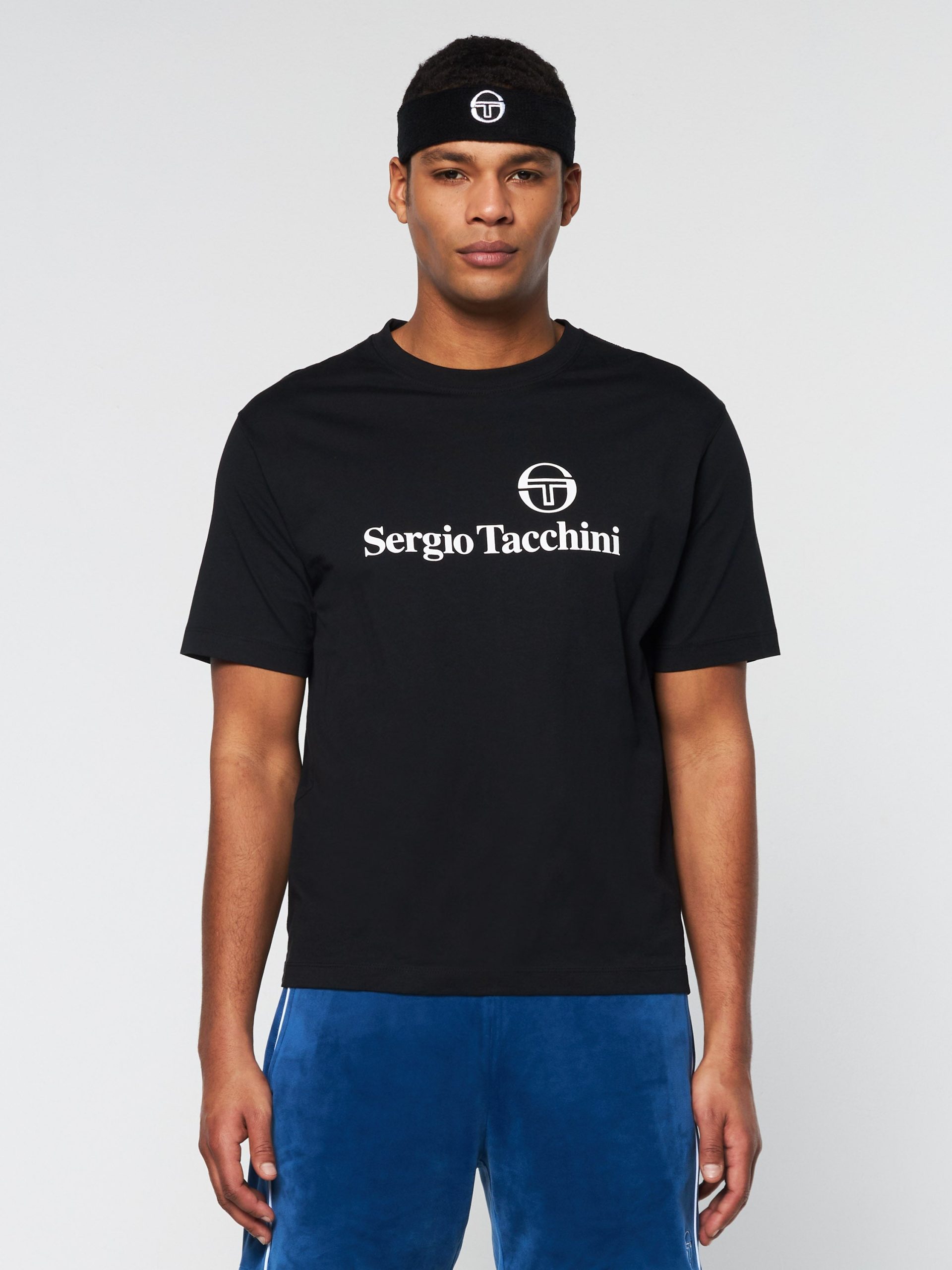 TENNIS HEADBAND- Black - Image 4