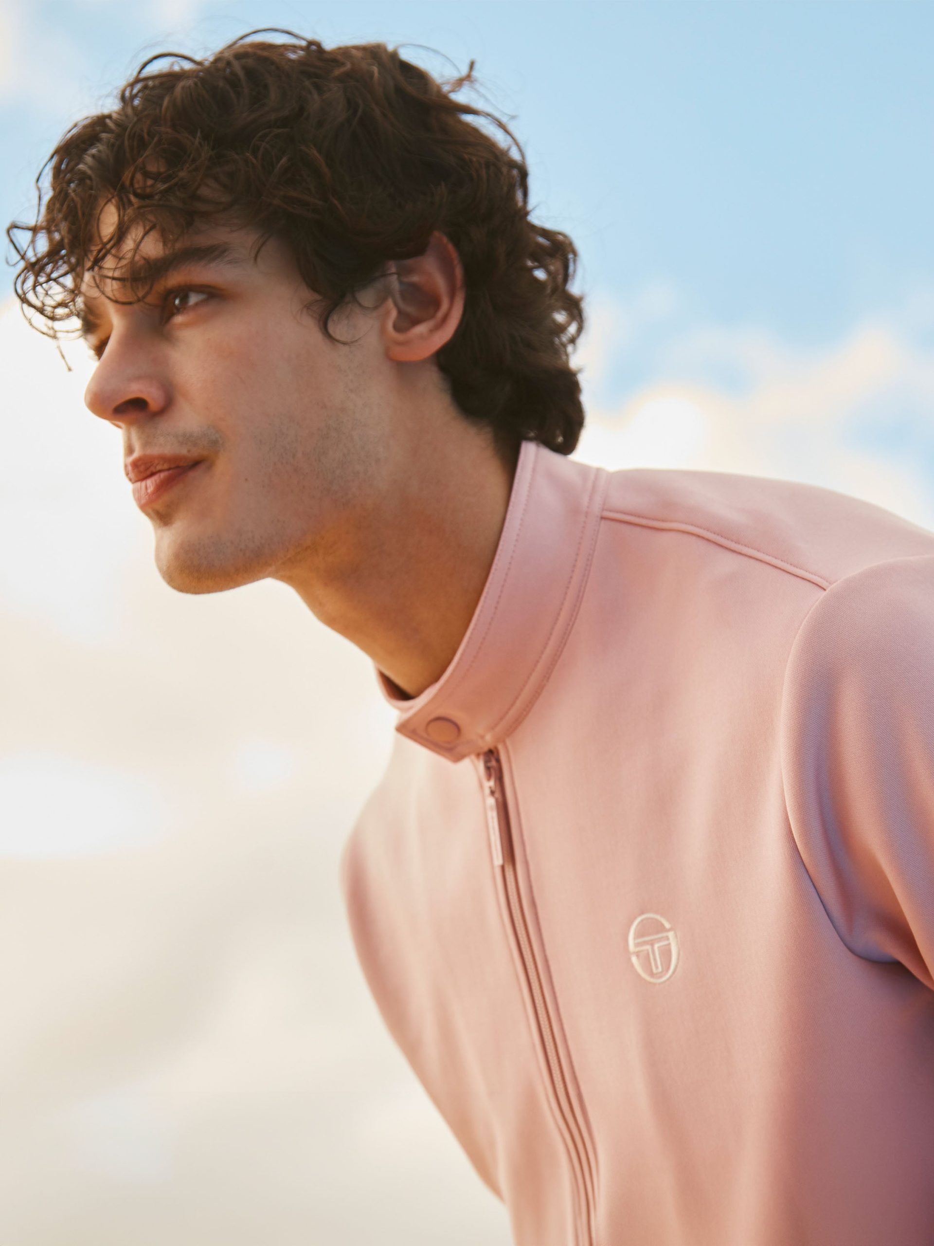 Sandro Track Pant- Pale Mauve - Image 7