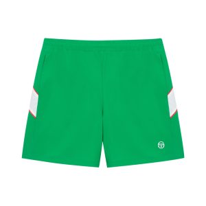 Flag Woven Shorts- Green
