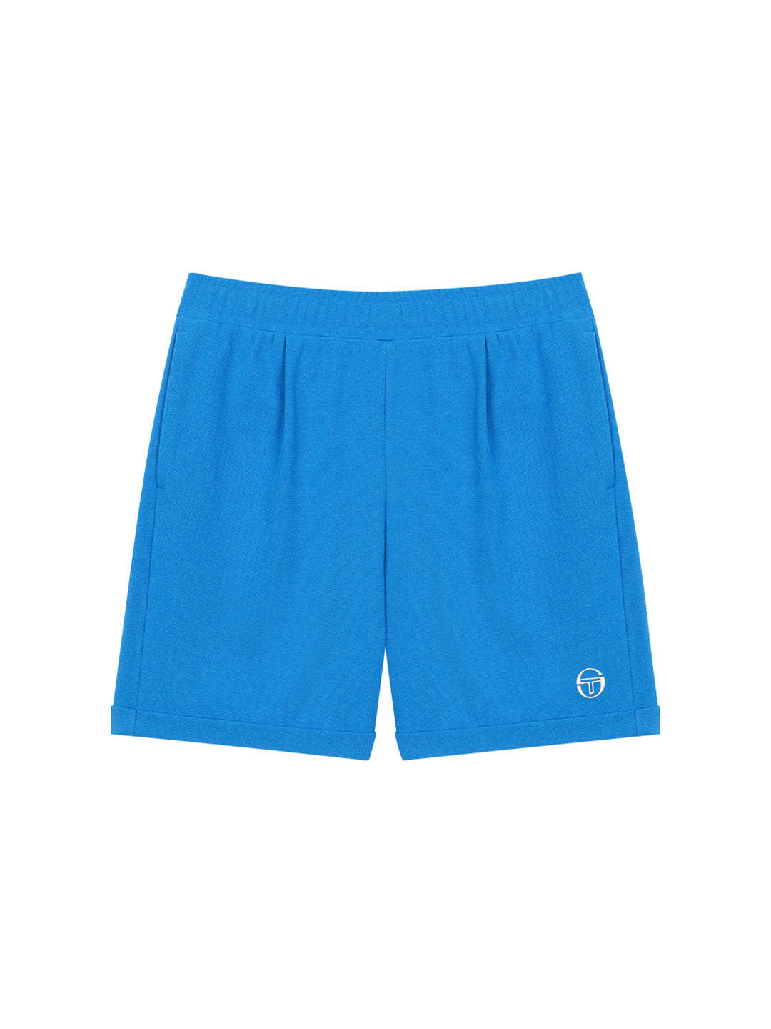 Resort Waffle Pintuck Shorts- Dark Blue