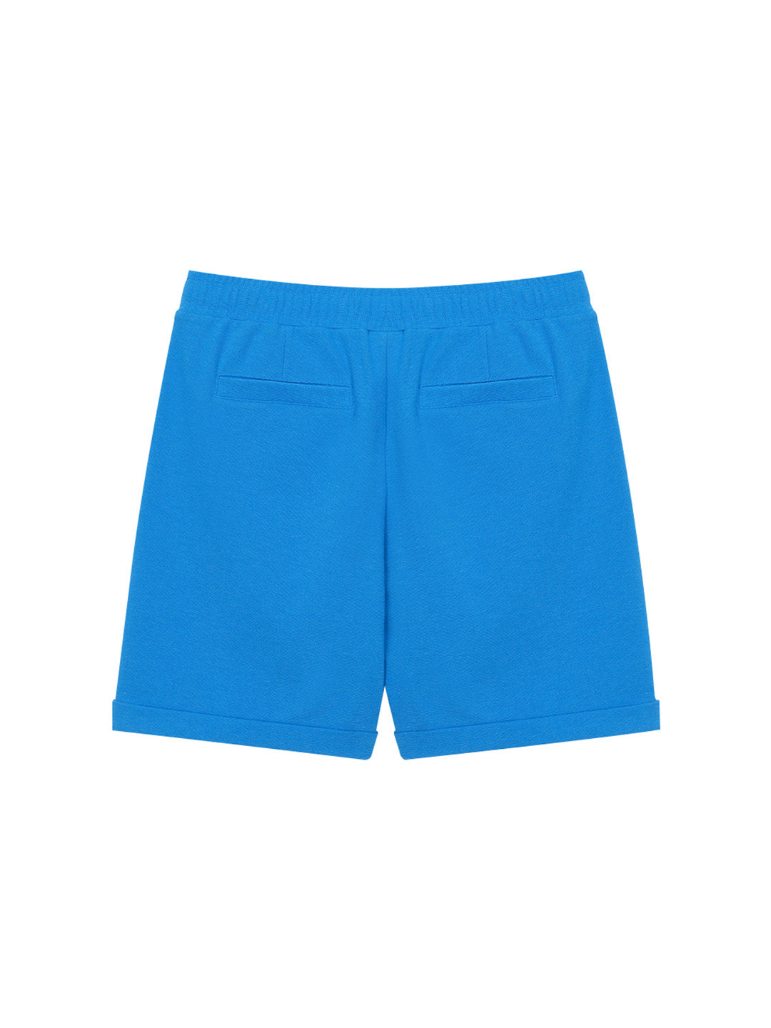 Resort Waffle Pintuck Shorts- Dark Blue - Image 2