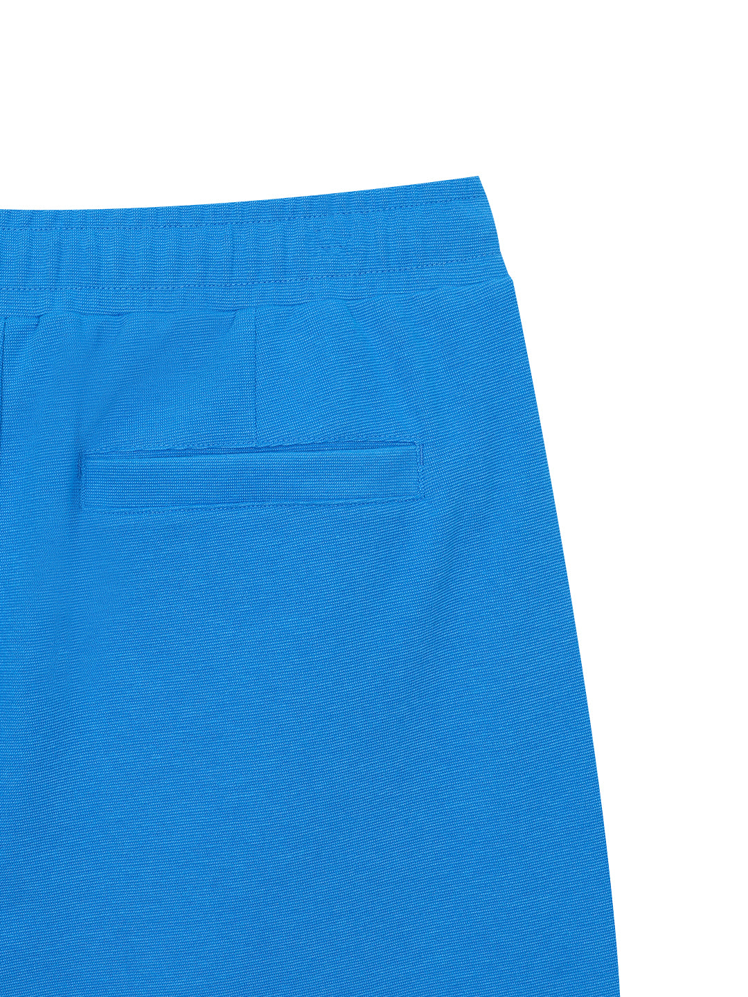 Resort Waffle Pintuck Shorts- Dark Blue - Image 5