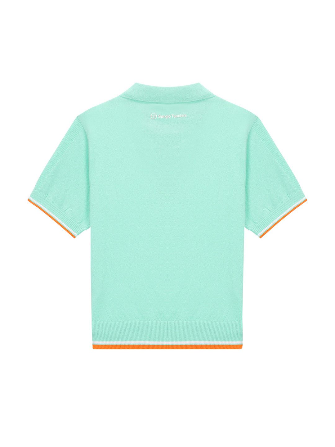 Preppy Knit Polo- Light Mint - Image 2