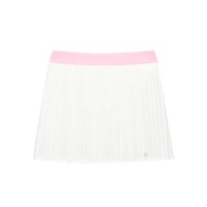 Essential Woven Pleats Skirt- Off White