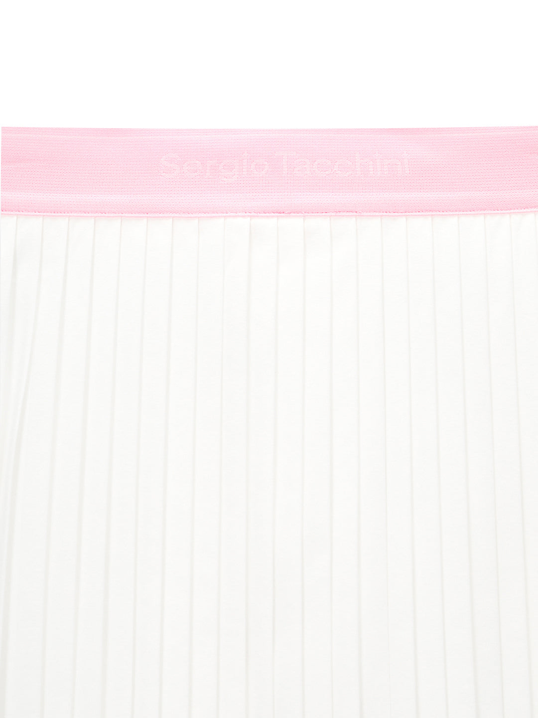 Essential Woven Pleats Skirt- Off White - Image 4