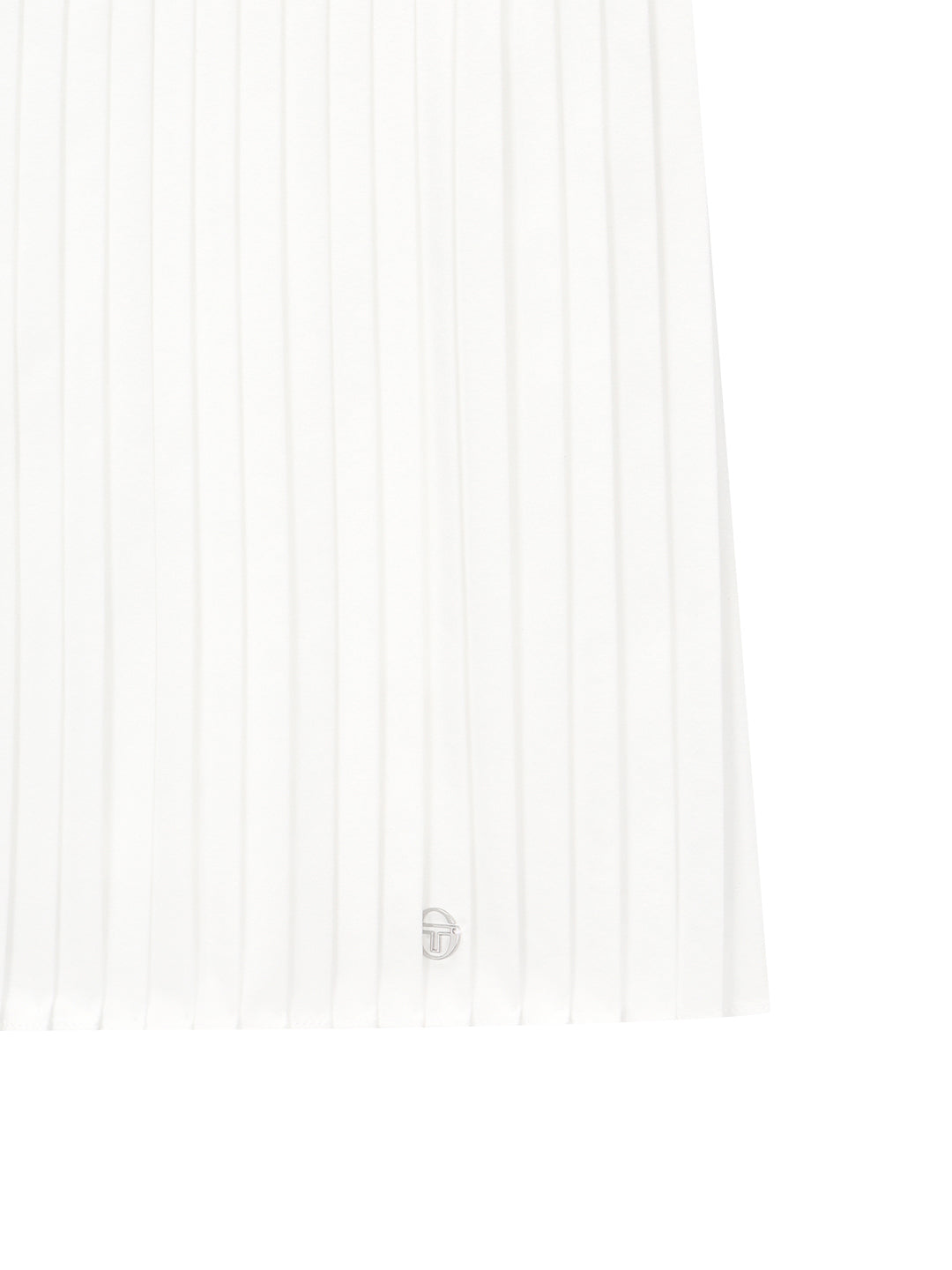 Essential Woven Pleats Skirt- Off White - Image 5