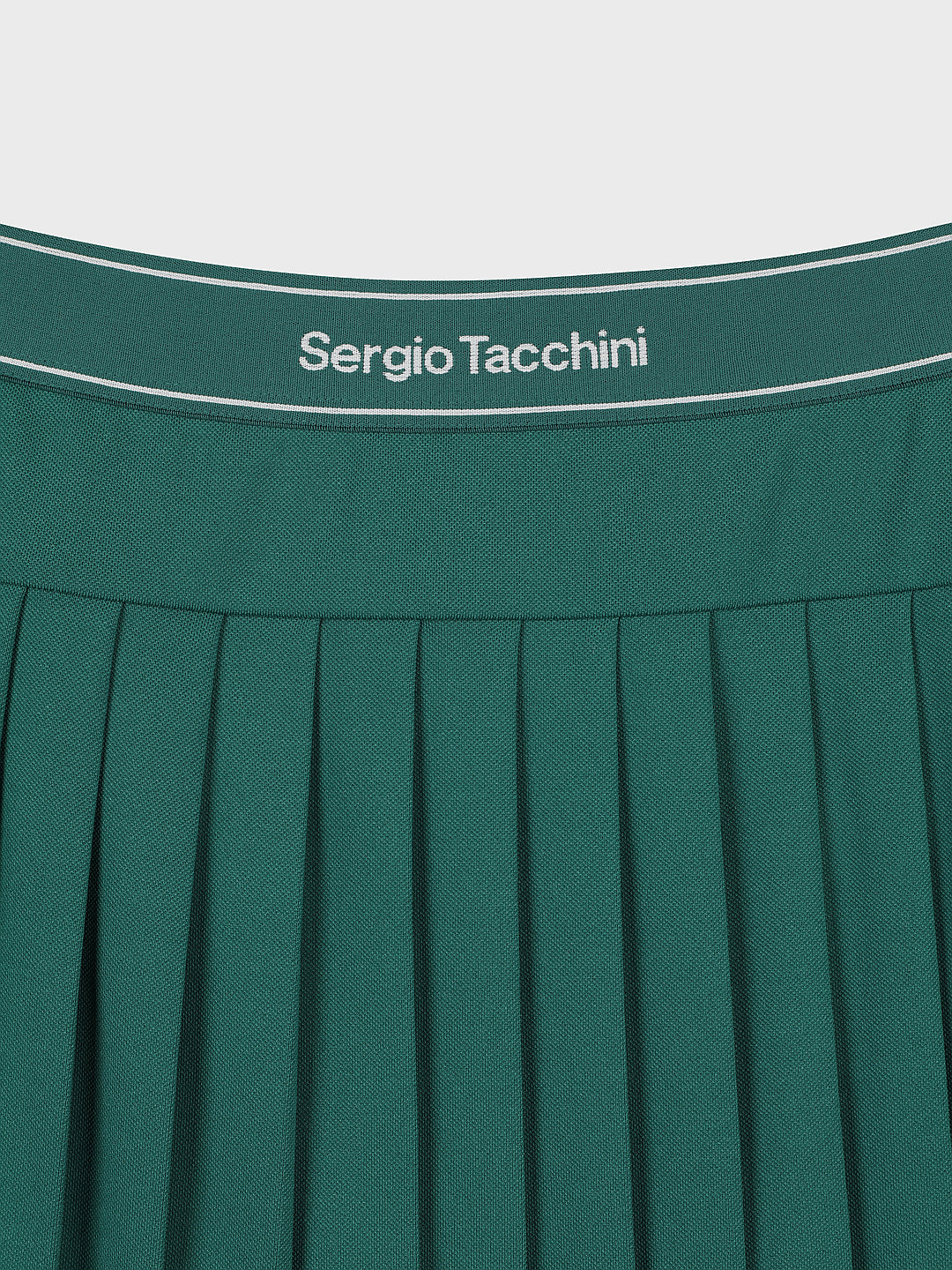 MC Scratch Staff Pleated Skirt-Dark Green - Image 3