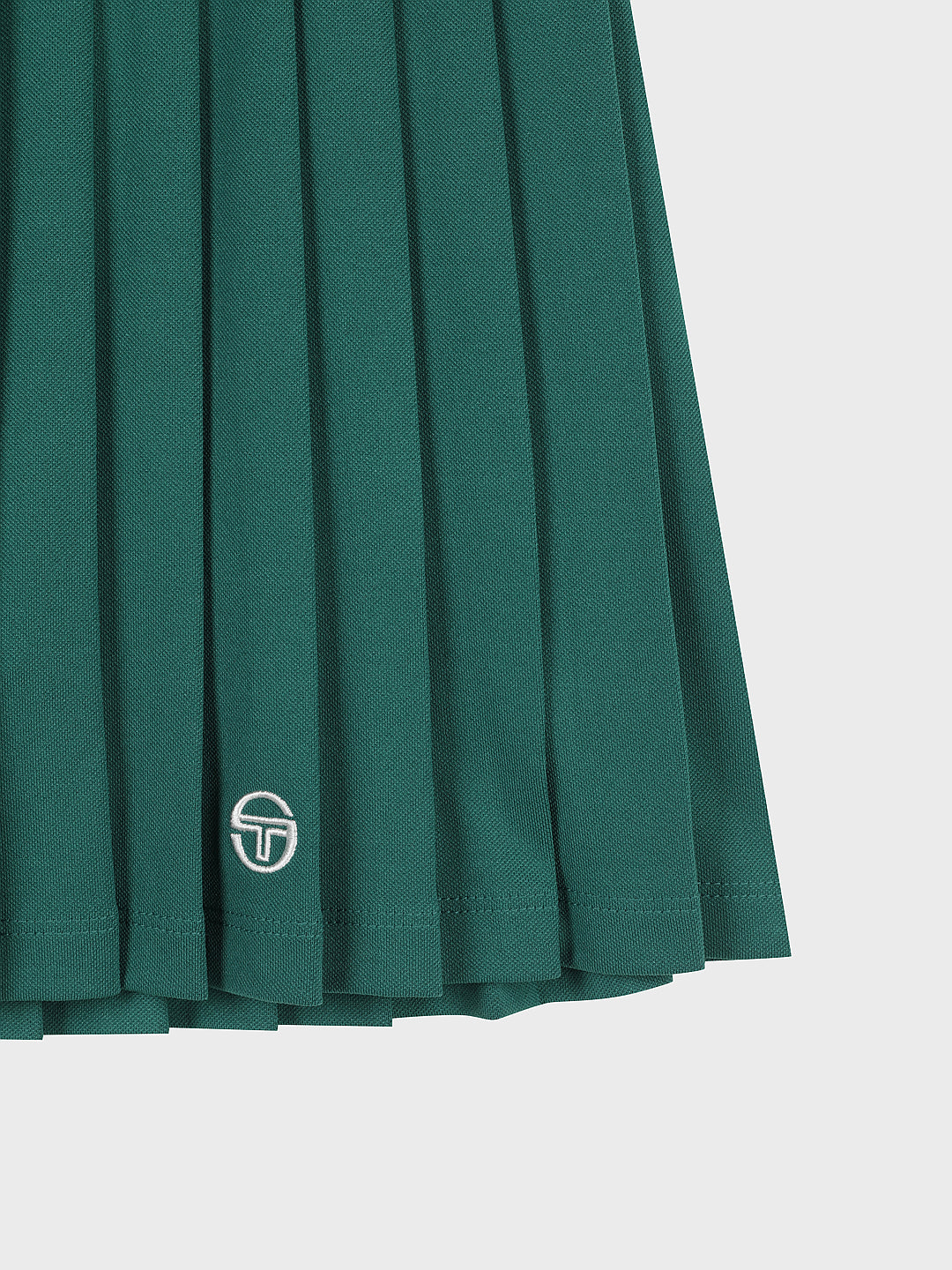 MC Scratch Staff Pleated Skirt-Dark Green - Image 5