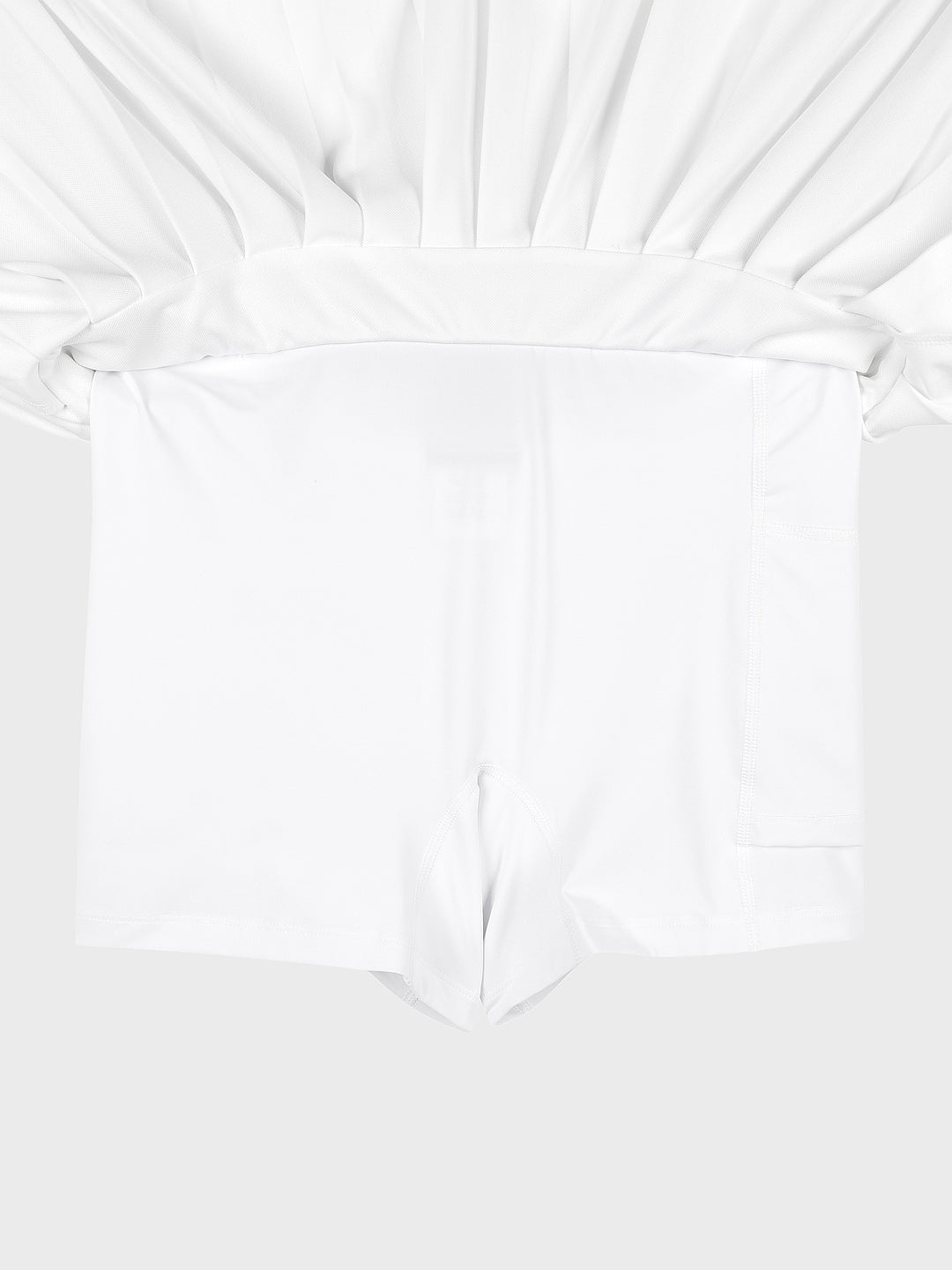 MC Scratch Staff Pleated Skirt-Off White - Image 7