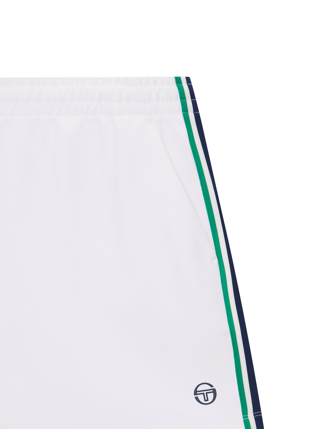 Women's Damarindo Track Shorts- Off White - Image 3