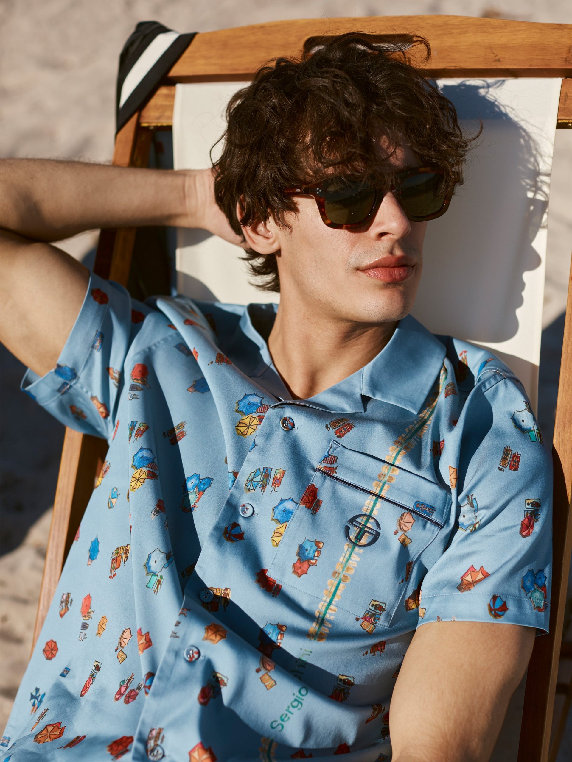 Tosca Cabana Shirt- Faded Denim - Image 2