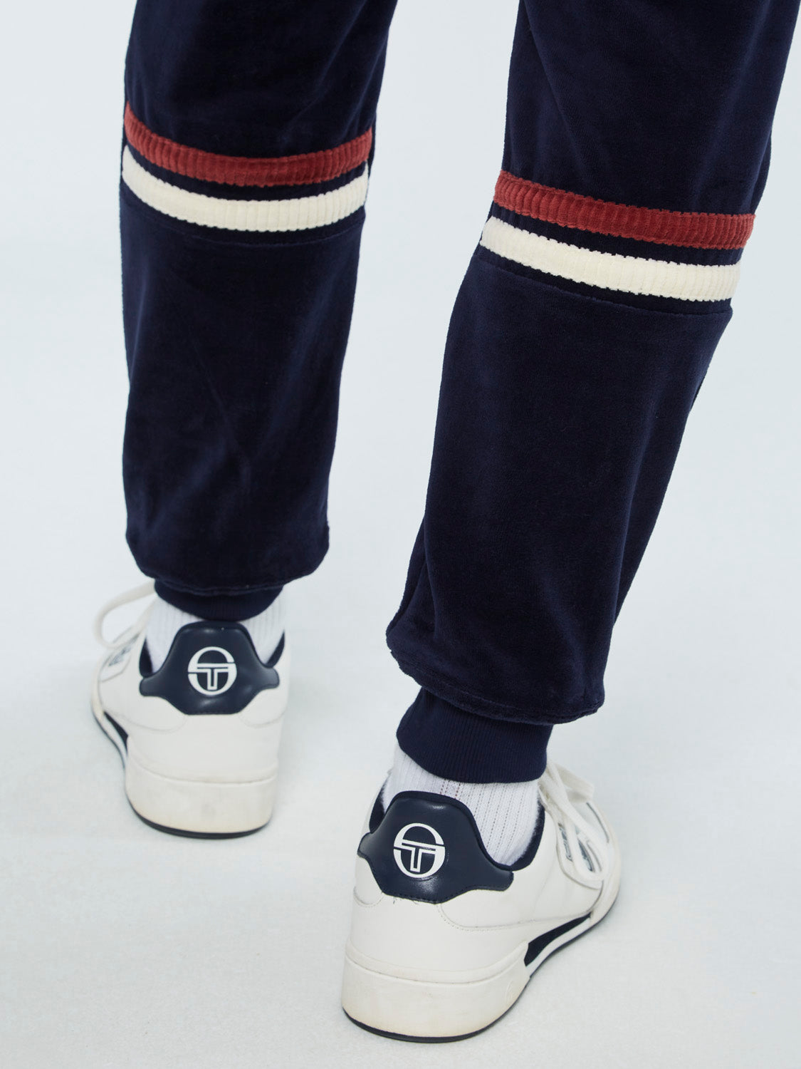 Dallas Velour Track Pant Archivio-Maritime Blue - Image 4