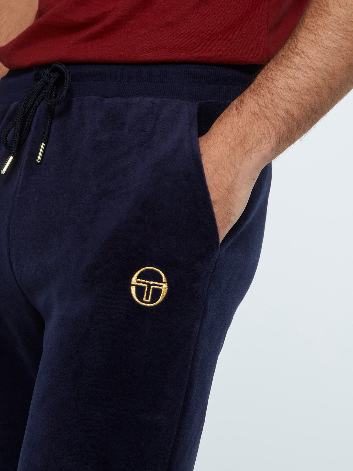 Dallas Velour Track Pant Archivio-Maritime Blue - Image 6