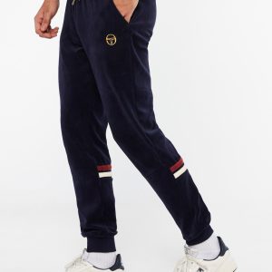 Dallas Velour Track Pant Archivio-Maritime Blue