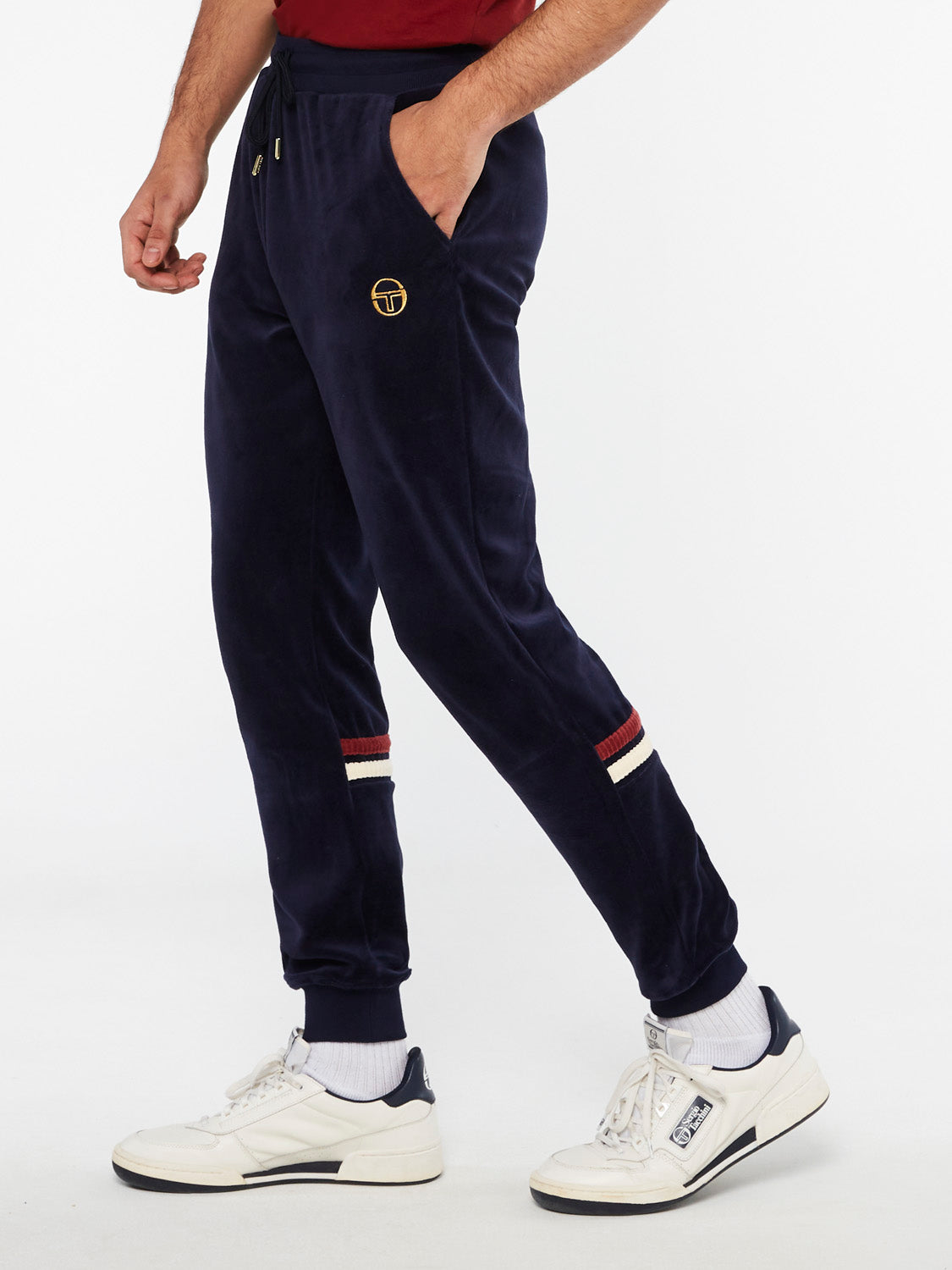Dallas Velour Track Pant Archivio-Maritime Blue