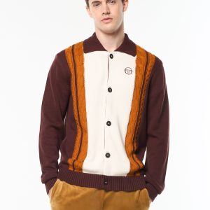 Bruni Knit Cardigan- Bitter Chocolate