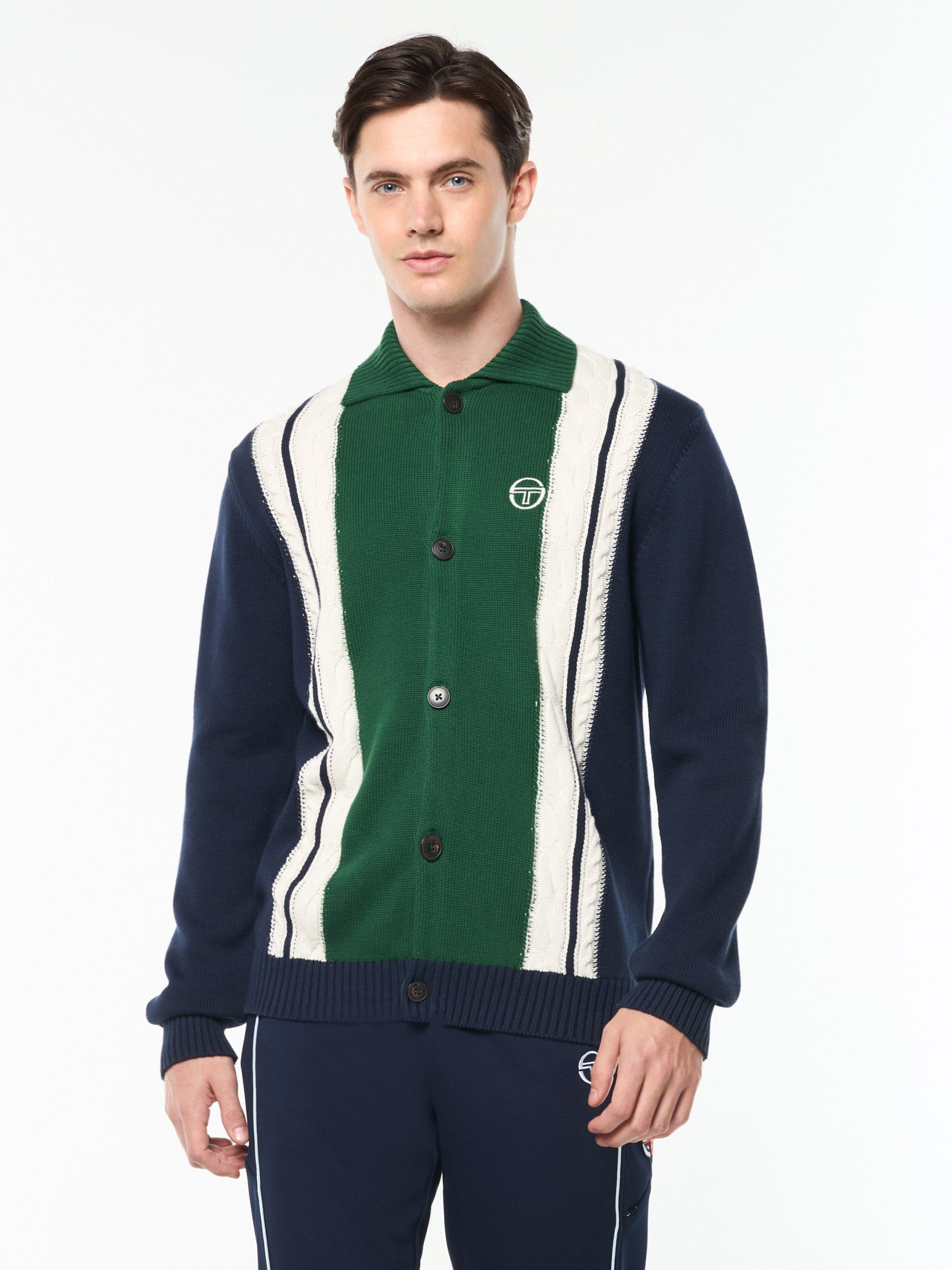 Bruni Knit Cardigan- Maritime Blue