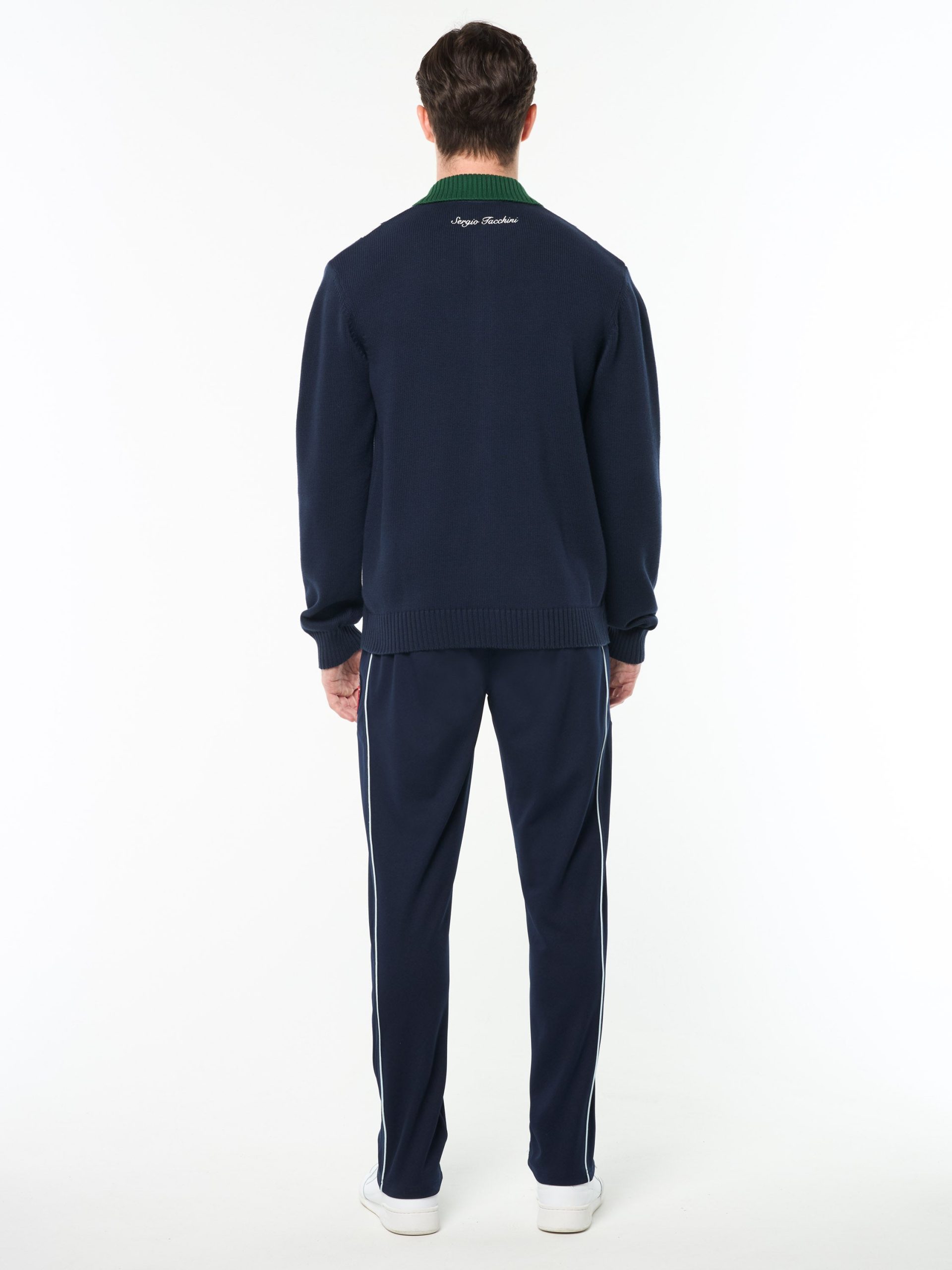 Bruni Knit Cardigan- Maritime Blue - Image 4