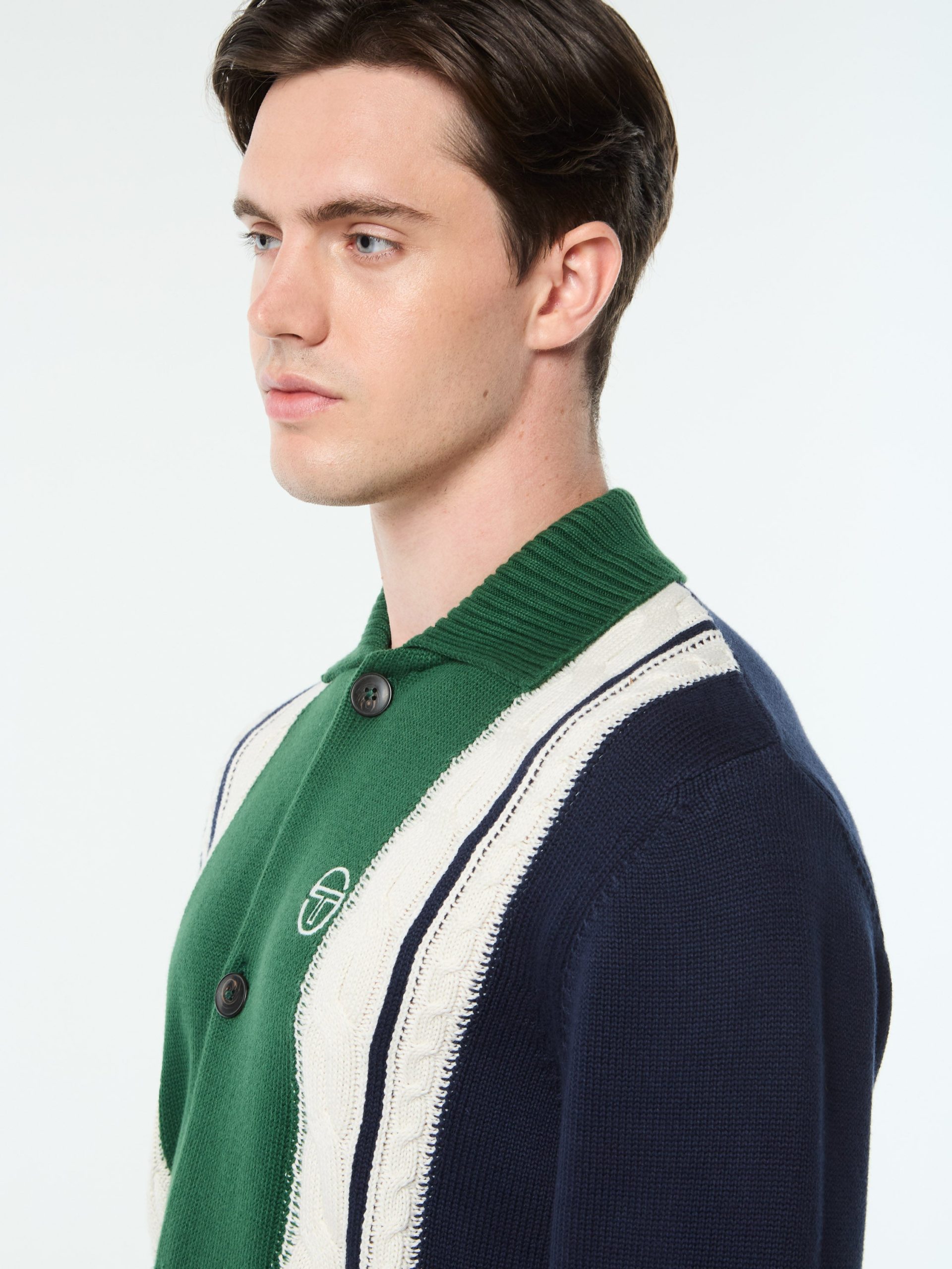 Bruni Knit Cardigan- Maritime Blue - Image 6