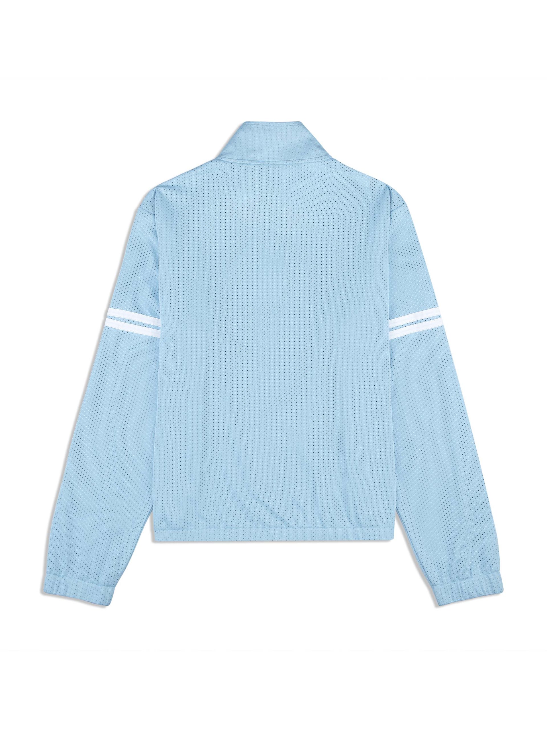 Arturo Mesh Track Jacket- Dutch Canal/ White - Image 5