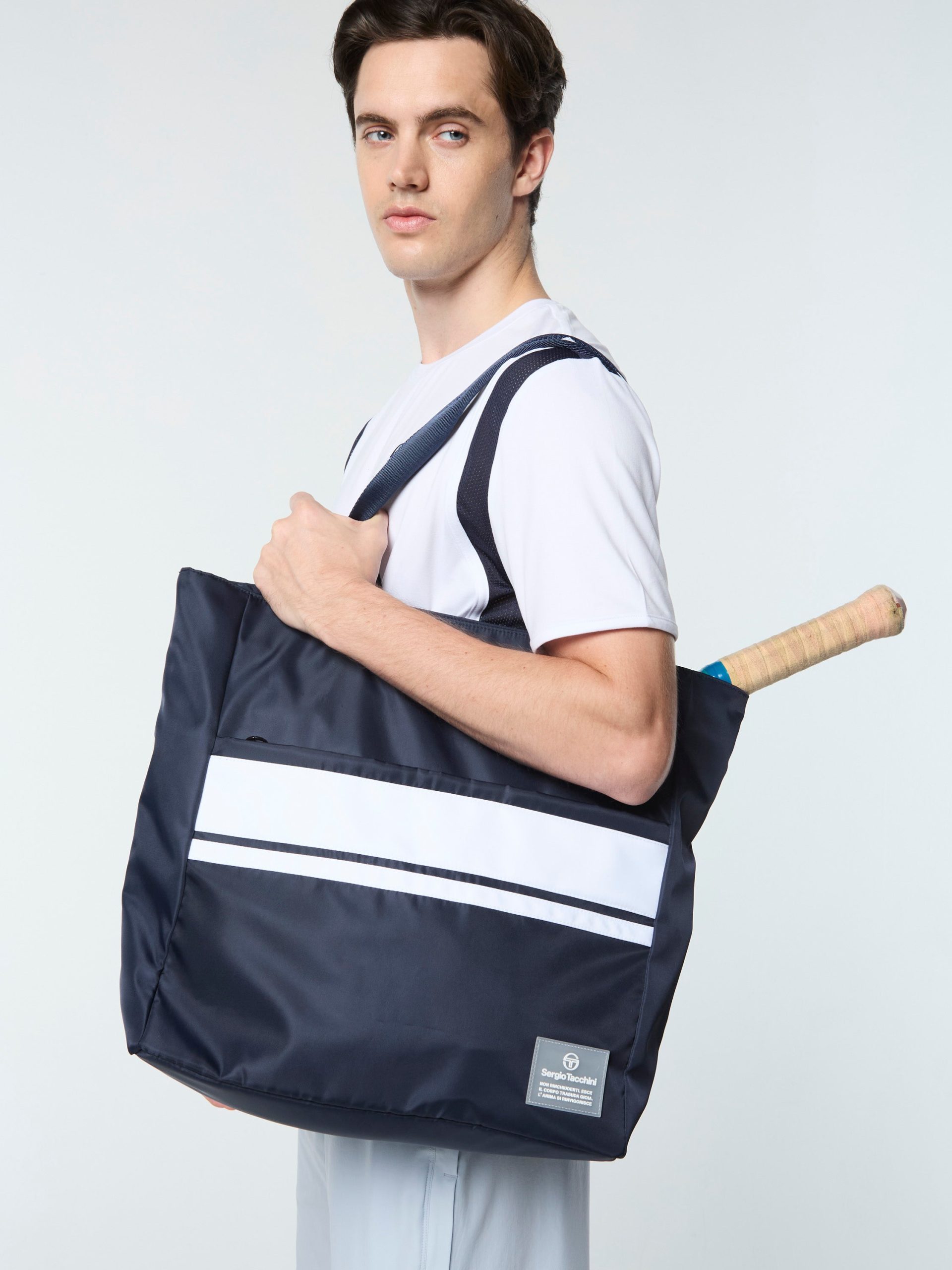 Tennis Tote- Maritime Blue - Image 4