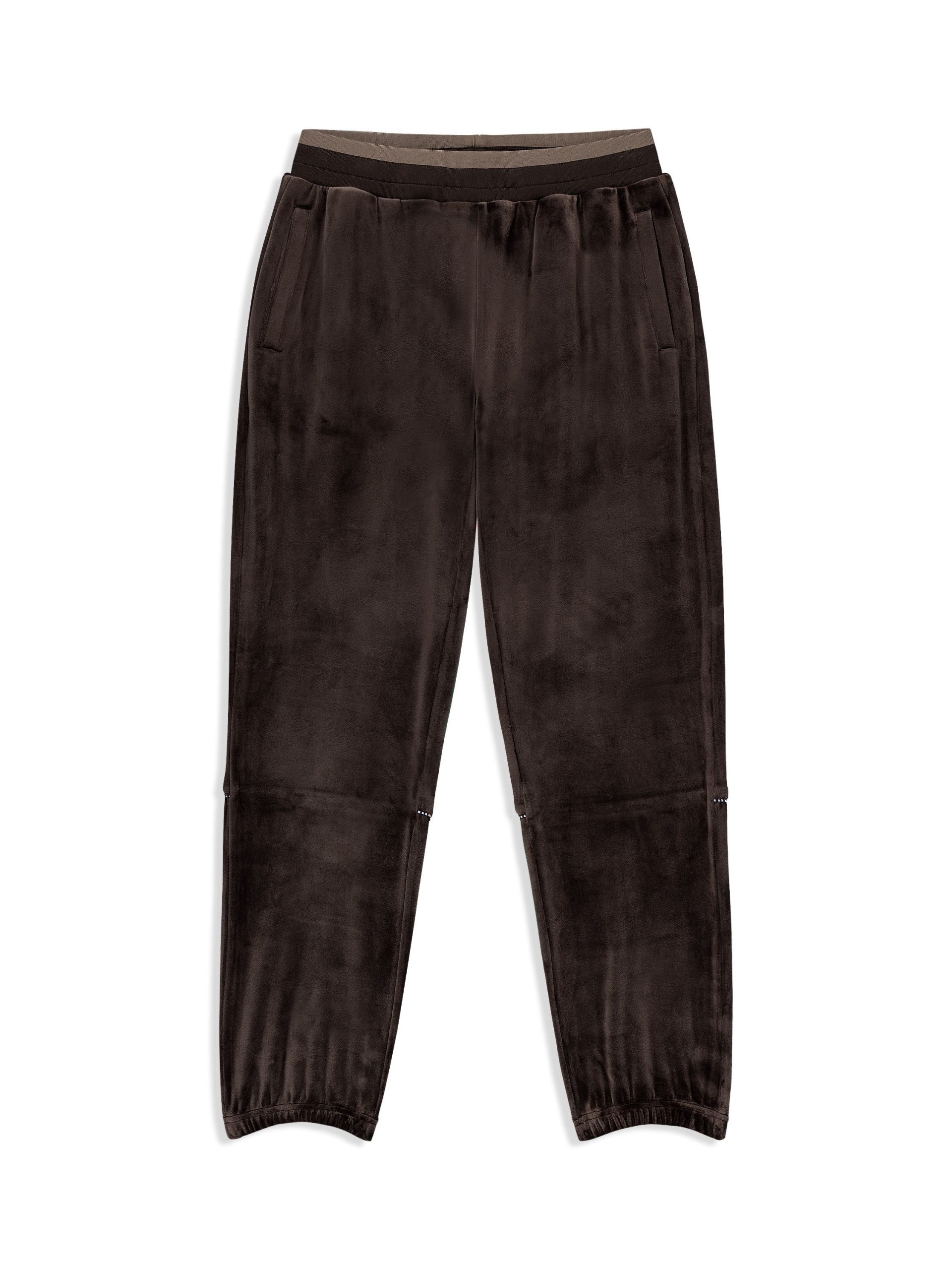 Leta Velour Pant- Mulch - Image 2