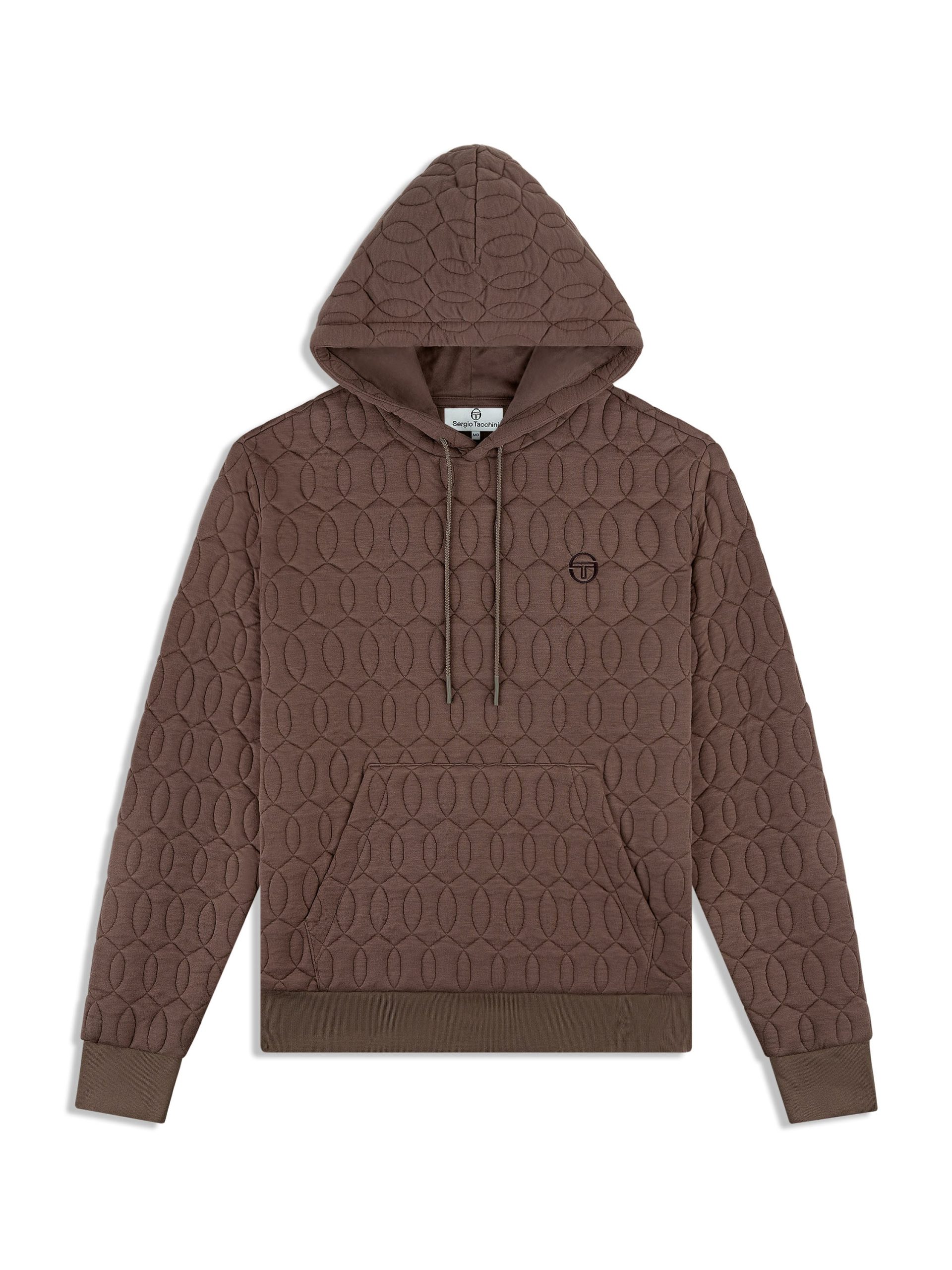 Aversa Quilted Hoodie- Morel - Image 2