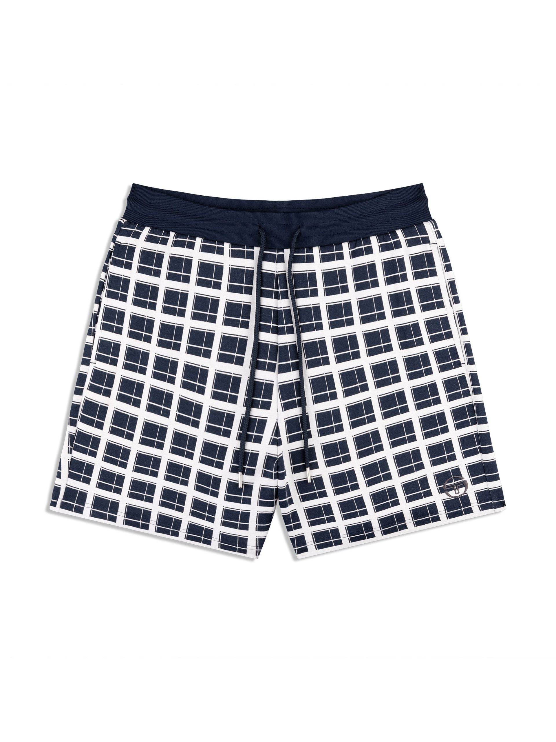 Damarindo Check Short- Maritime Blue - Image 2